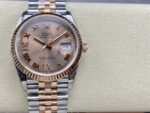 VS Factory Rolex Datejust 36mm Two-Tone Rose Gold Rosé Dial with Diamond Roman Makes (126231) 1:1 Super Clone – DD3235 Movement - Image 2