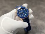 VS Factory Omega Seamaster Diver 300M 42mm 18K Sedna Gold Blue Wave Dial Blue Ceramic Bezel (210.62.42.20.03.001) 1:1 Super Clone – DD8800 Movement - Image 4