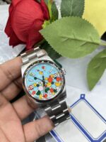 VS Factory Rolex Oyster Perpetual 41mm “Celebration Bubble” Motif Dial Smooth Bezel Oyster Bracelet (124300) 1:1 Super Clone – DD3230 Movement - Image 6