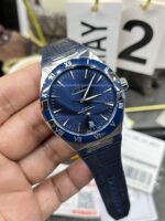 VS Factory Omega Constellation 41mm Steel Blue Ceramic Bezel (131.33.41.21.03.001) 1:1 Super Clone – DD8900 Movement - Image 6
