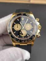 VS Factory Rolex Cosmograph Daytona Yellow Gold “Pikachu” Black Dial (126518LN) 1:1 Super Clone – DD4131 Movement