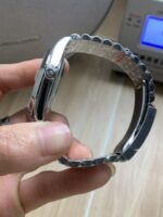 VS Factory Rolex Datejust 41mm Black Dial Smooth Bezel Jubilee Bracelet (126300) 1:1 Super Clone – DD3235 Movement - Image 6