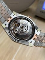 VS Factory Rolex Datejust 41mm Two-Tone Rose Gold Chocolate Dial Jubilee Bracelet (126331) 1:1 Super Clone – DD3235 Movement - Image 7