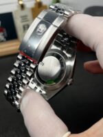 VS Factory (V2) Rolex Datejust 41mm Sunburst Slate Diamond Dial Fluted Bezel Jubilee Bracelet (126334) 1:1 Super Clone – DD3235 Movement - Image 6