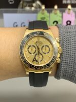 VS Factory (VSF) Rolex Daytona 116518LN “Pikachu” 18K Yellow Gold Weighted Version 1:1 Super Clone – DD4130 Movement - Image 10
