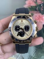 VS Factory Rolex Cosmograph Daytona Yellow Gold “Shawn Yue” Champagne Dial (126518LN) 1:1 Super Clone – DD4131 Movement