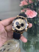 VS Factory Rolex Cosmograph Daytona Yellow Gold “Shawn Yue” Champagne Dial (126518LN) 1:1 Super Clone – DD4131 Movement - Image 6