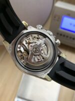 VS Factory Rolex Cosmograph Daytona Black Dial Ceramic Bezel Rubber Strap (126519LN)1:1 Super Clone – DD4131 Movement - Image 8