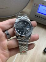 VS Factory Rolex Datejust 41mm Sunburst Slate Dial Smooth Bezel Jubilee Bracelet (126300) 1:1 Super Clone – DD3235 Movement