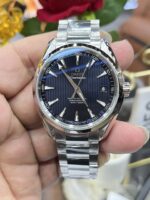 VS Factory Omega Seamaster Aqua Terra 150M 41.5mm Blue Vertical Teak Dial (231.10.42.21.03.003) 1:1 Super Clone – DD8500 Movement