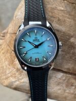VS Factory Omega Seamaster Aqua Terra 150M 41mm Gradient Turquoise Dial Ceramic Bezel (220.32.41.21.03.001) 1:1 Super Clone – DD8900 Movement