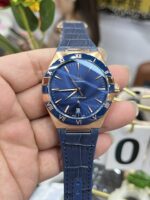 VS Factory Omega Constellation 41mm 18K Sedna Gold Blue Ceramic Bezel (131.63.41.21.03.001) 1:1 Super Clone – DD8900 Movement