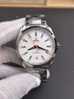 VS Factory Omega Seamaster Aqua Terra 150M 41mm White Dial Orange Accents (220.10.41.21.02.001) 1:1 Super Clone – DD8900 Movement