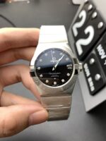 VS Factory Omega Constellation Co-Axial 38mm Black Diamond Dial (123.10.38.21.51.001) 1:1 Super Clone – DD8500 Movement