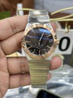VS Factory Omega Constellation Co-Axial 38mm Two-Tone Sedna Gold Brown Dial (123.20.38.21.13.001) 1:1 Super Clone -DD8500 Movement - Image 2