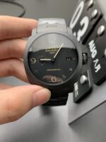 VS Factory Panerai Luminor 1950 “Tuttonero” GMT 44mm PAM00438 1:1 Super Clone – DDP.9001/B Movement - Image 2