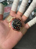 VS Factory Omega Seamaster 300M 007 “NTTD” Custom Rose Gold（210.60.42.20.03.001） 1:1 Super Clone – DD8806 Movement - Image 6