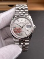 VS Factory Rolex Datejust 36 Silver Dial (126234) 1:1 Super Clone – DD3235 Movement