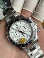 VS Factory Daytona 126502LN white enamel dial free-sprung DD4131 product image 11