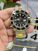 VS Factory Rolex Sea-Dweller 43mm Two-Tone Yellow Gold Black Dial Ceramic Bezel Oyster Bracelet (126603) 1:1 Super Clone – DD3235 Movement