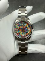 VS Factory Rolex Oyster Perpetual 41mm Multicolor Dial Smooth Bezel Oyster Bracelet(134300) 1:1 Super Clone – DD3230 Movement - Image 2