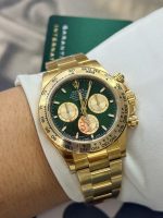 VS Factory Rolex Cosmograph Daytona 40mm Green Dial Yellow Gold(126508) 1:1 Super Clone – DD4131 Movement - Image 8
