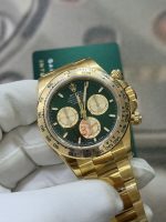 VS Factory Rolex Cosmograph Daytona 40mm Green Dial Yellow Gold(126508) 1:1 Super Clone – DD4131 Movement - Image 3
