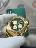VS Factory Rolex Cosmograph Daytona 40mm Green Dial Yellow Gold(126508) 1:1 Super Clone – DD4131 Movement - Image 4
