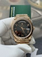 VS Factory Rolex Day-Date 40mm Everose Gold Ombré Grey Roman Dial (228235) 1:1 Super Clone – DD3255 Movement - Image 2