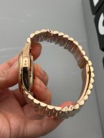 VS Factory Rolex Day-Date Yellow Gold Green Baguette Diamond Dial (139000) 1:1 Super Clone – DD3255 Movement