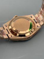 VS Factory Rolex Day-Date Yellow Gold Green Baguette Diamond Dial (139000) 1:1 Super Clone – DD3255 Movement