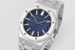 VSF AP 15510BC smoked blue dial three-quarter view