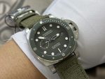 VSF Panerai PAM01697 dial and hands detail