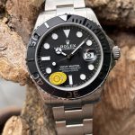 VS Factory 226627 Intense black dial with luminous hour markers free-sprung product image 01