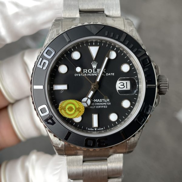 VS Factory 226627 Intense black dial with luminous hour markers free-sprung product image 02