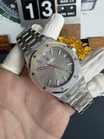 VS Factory 15500ST Steel grey Grande Tapisserie dial with red seconds hand free-sprung product image 05