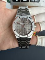 VS Factory 15500ST Steel grey Grande Tapisserie dial with red seconds hand free-sprung product image 07