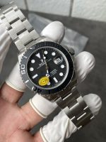 VS Factory 226627 Intense black dial with luminous hour markers free-sprung product image 10