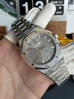 VS Factory 15500ST Steel grey Grande Tapisserie dial with red seconds hand free-sprung product image 11