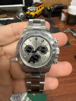 VS Factory Rolex Daytona 126509 steel and bright black dial front view