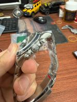 Side profile of VS Factory Rolex Daytona 126509 crown and chronograph pushers