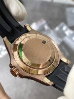 VS Factory Rolex Yacht-Master 40mm V2 Rose Gold Black Dial Ceramic Bezel Oysterflex Strap (126655) Weighted Edition – DD3235 Movement - Image 15