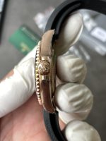 VS Factory Rolex Yacht-Master 40mm V2 Rose Gold Black Dial Ceramic Bezel Oysterflex Strap (126655) Weighted Edition – DD3235 Movement - Image 13