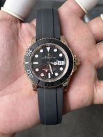 VS Factory Rolex Yacht-Master 40mm V2 Rose Gold Black Dial Ceramic Bezel Oysterflex Strap (126655) Weighted Edition – DD3235 Movement - Image 10