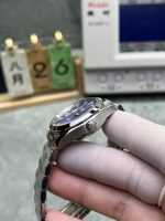 VSF Omega Aqua Terra 34mm crown and case side profile